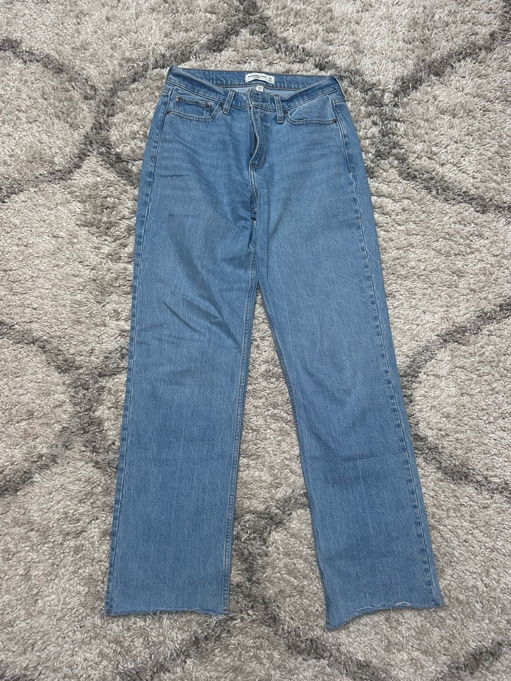 Women’s Abercrombie Curve Love Low Rise Baggy Jeans